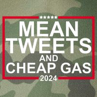Mean Tweets And Cheap Gas 2024 Legacy Tie Dye Trucker Hat