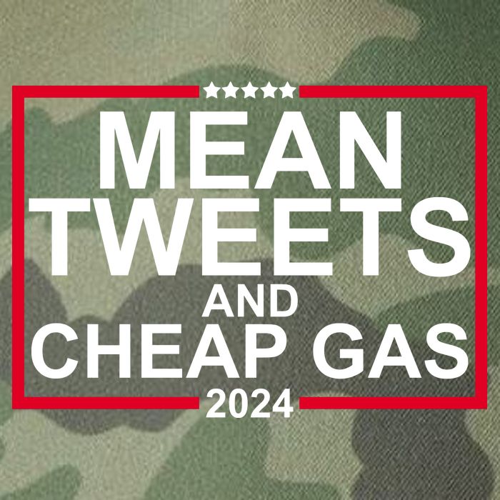 Mean Tweets And Cheap Gas 2024 Legacy Tie Dye Trucker Hat