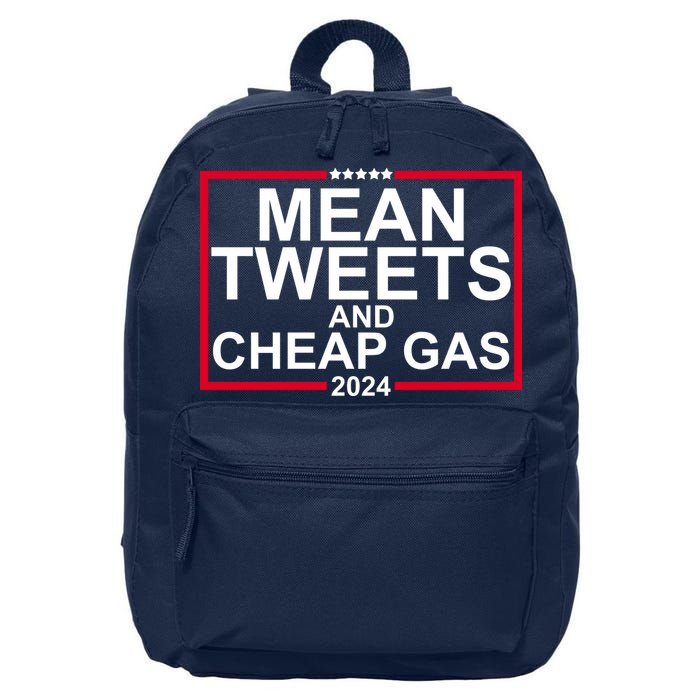 Mean Tweets And Cheap Gas 2024 16 in Basic Backpack