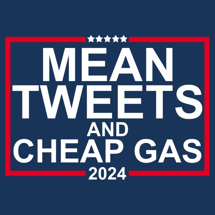 Mean Tweets And Cheap Gas 2024 16 in Basic Backpack