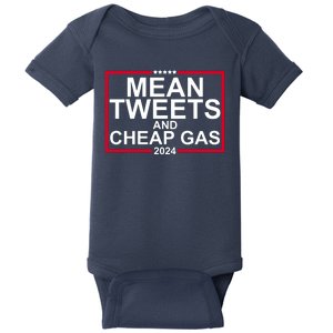 Mean Tweets And Cheap Gas 2024 Baby Bodysuit