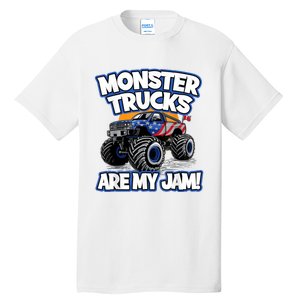 Monster Trucks Are My Jam Tall T-Shirt