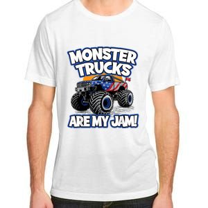 Monster Trucks Are My Jam Adult ChromaSoft Performance T-Shirt