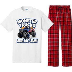 Monster Trucks Are My Jam Pajama Set