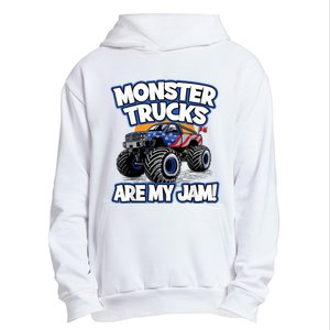 Monster Trucks Are My Jam Urban Pullover Hoodie