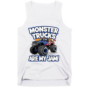 Monster Trucks Are My Jam Tank Top