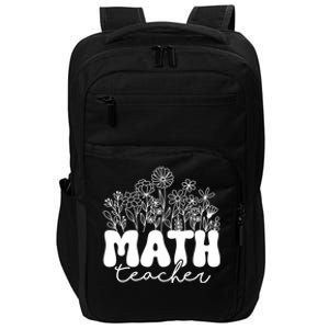 Math Teacher Algebra Instructor Geometry Pi Day Mathematics Great Gift Impact Tech Backpack