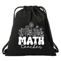 Math Teacher Algebra Instructor Geometry Pi Day Mathematics Great Gift Drawstring Bag