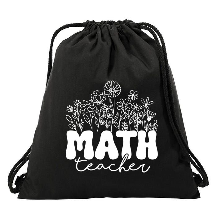 Math Teacher Algebra Instructor Geometry Pi Day Mathematics Great Gift Drawstring Bag