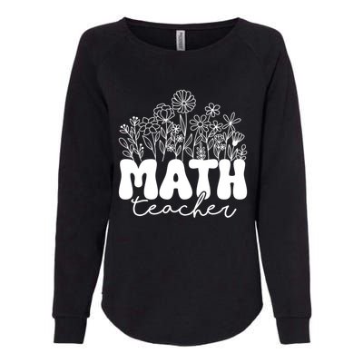 Math Teacher Algebra Instructor Geometry Pi Day Mathematics Great Gift Womens California Wash Sweatshirt