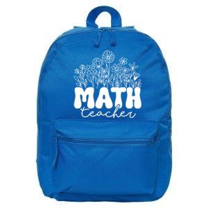 Math Teacher Algebra Instructor Geometry Pi Day Mathematics Great Gift 16 in Basic Backpack