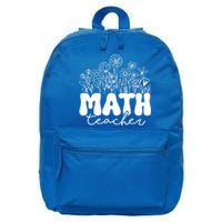 Math Teacher Algebra Instructor Geometry Pi Day Mathematics Great Gift 16 in Basic Backpack