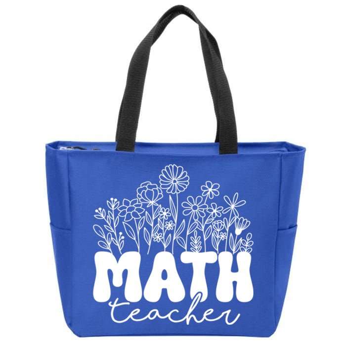 Math Teacher Algebra Instructor Geometry Pi Day Mathematics Great Gift Zip Tote Bag