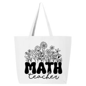 Math Teacher Algebra Instructor Geometry Pi Day Mathematics Great Gift 25L Jumbo Tote