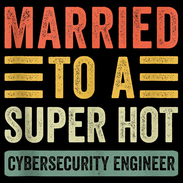 Married To A Super Hot Cybersecurity Engineer Husband Wife Bucket Hat