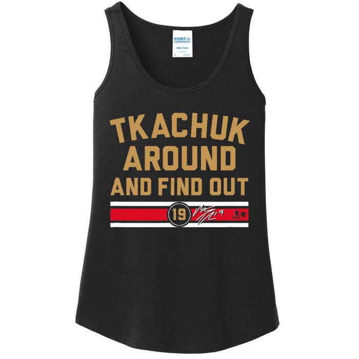 Tkachuk Around And Find Out Florida Hockey Ladies Essential Tank