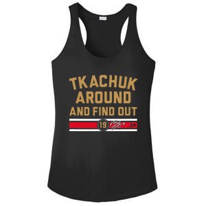 Tkachuk Around And Find Out Florida Hockey Ladies PosiCharge Competitor Racerback Tank