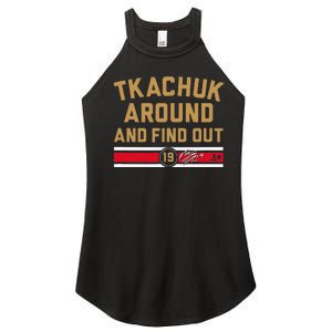 Tkachuk Around And Find Out Florida Hockey Women's Perfect Tri Rocker Tank