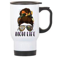 Monster Truck Are My Jam For Monster Truck Lovers Momlife Stainless Steel Travel Mug