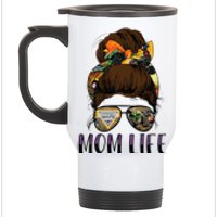 Monster Truck Are My Jam For Monster Truck Lovers Momlife Stainless Steel Travel Mug