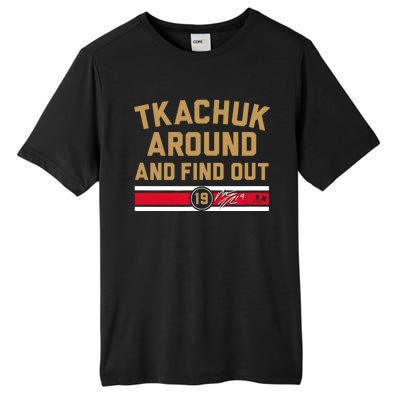 Matthew Tkachuk Around And Find Out Florida Tall Fusion ChromaSoft Performance T-Shirt