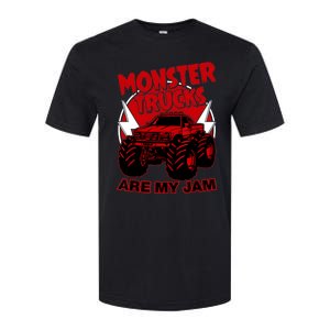 Monster Truck Are My Jam For Funny Monster Truck Lovers Softstyle CVC T-Shirt