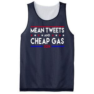 Mean Tweets And Cheap Gas 2024 Donald Trump Mesh Reversible Basketball Jersey Tank