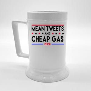 Mean Tweets And Cheap Gas 2024 Donald Trump Beer Stein