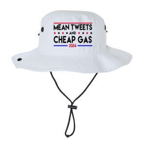 Mean Tweets And Cheap Gas 2024 Donald Trump Legacy Cool Fit Booney Bucket Hat