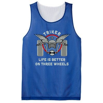 Motorcycle Trike Biker Motortrike Triker Motor Bike Mesh Reversible Basketball Jersey Tank