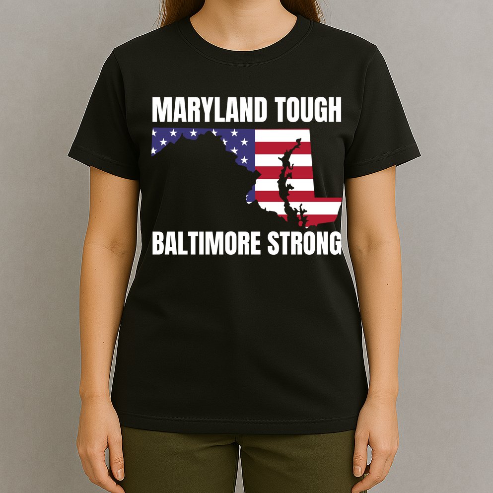 Maryland Tough Baltimore Strong T-Shirt