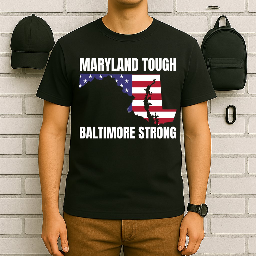 Maryland Tough Baltimore Strong T-Shirt