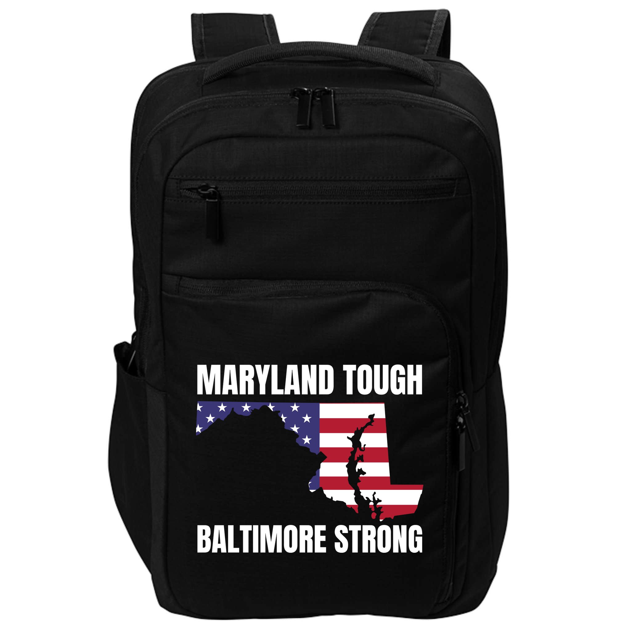 Maryland Tough Baltimore Strong Impact Tech Backpack