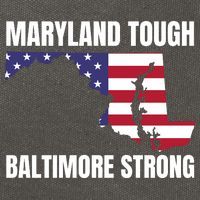 Maryland Tough Baltimore Strong Cotton Canvas Backpack