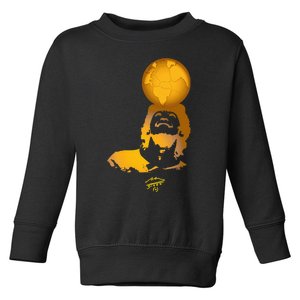 Maradona The Best Player Of The History Toddler Sweatshirt