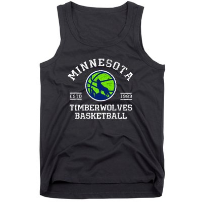 Minnesota Timberwolves Basketball Tank Top