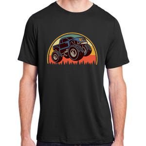 Monster Truck Big Style Truck Adult ChromaSoft Performance T-Shirt