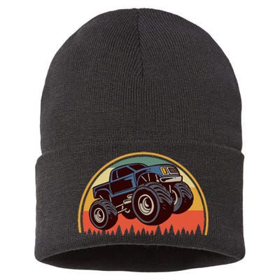 Monster Truck Big Style Truck Sustainable Knit Beanie