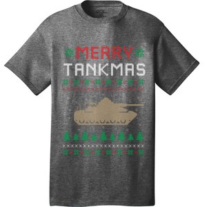 Merry Tankmas Battle Tank War Tank Ugly Christmas T-Shirt