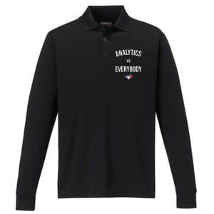 Megzmurr Toronto Blue Analytics Vs Everybody Performance Long Sleeve Polo