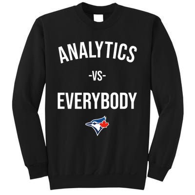 Megzmurr Toronto Blue Analytics Vs Everybody Sweatshirt