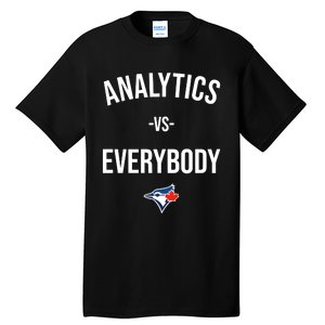 Megzmurr Toronto Blue Analytics Vs Everybody Tall T-Shirt