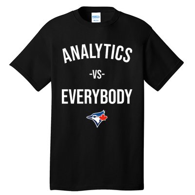 Megzmurr Toronto Blue Analytics Vs Everybody Tall T-Shirt