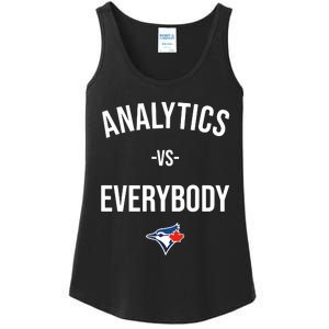 Megzmurr Toronto Blue Analytics Vs Everybody Ladies Essential Tank