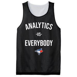 Megzmurr Toronto Blue Analytics Vs Everybody Mesh Reversible Basketball Jersey Tank