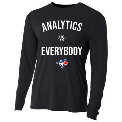 Megzmurr Toronto Blue Analytics Vs Everybody Cooling Performance Long Sleeve Crew