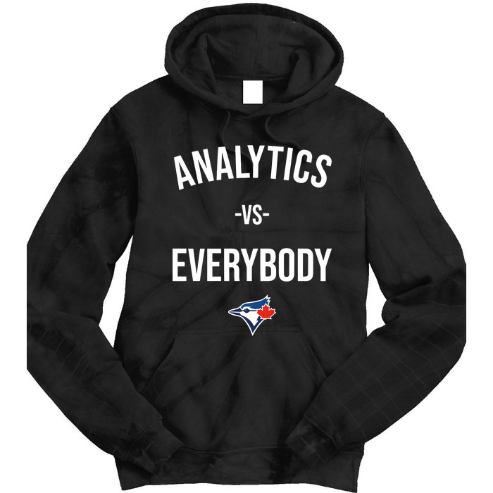 Megzmurr Toronto Blue Analytics Vs Everybody Tie Dye Hoodie