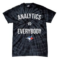 Megzmurr Toronto Blue Analytics Vs Everybody Tie-Dye T-Shirt