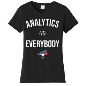 Megzmurr Toronto Blue Analytics Vs Everybody Women's T-Shirt