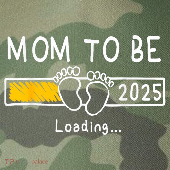 Mom To Be 2025 Loading Mom Est 2025 Promoted To Mommy Legacy Tie Dye Trucker Hat